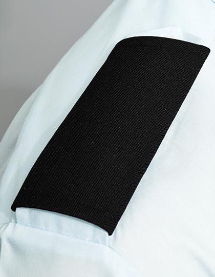 Premier Workwear Epaulettes Black (ca. Pantone Black C)