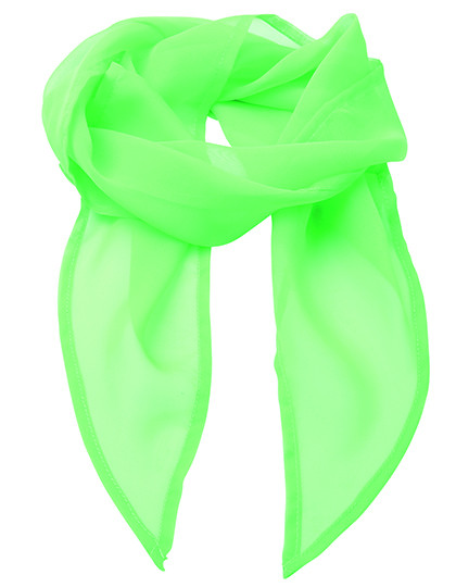 Premier Workwear Women´s Colours Collection Chiffon Scarf Apple (ca. Pantone 360C)