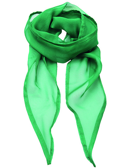Premier Workwear Women´s Colours Collection Chiffon Scarf Emerald (ca. Pantone 341C)