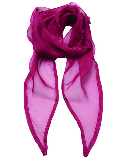 Premier Workwear Women´s Colours Collection Chiffon Scarf Hot Pink (ca. Pantone 214C)