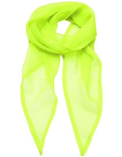 Premier Workwear Women´s Colours Collection Chiffon Scarf Lime (ca. Pantone 382C)
