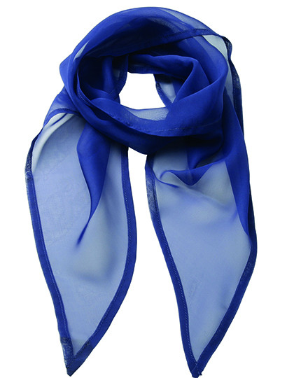 Premier Workwear Women´s Colours Collection Chiffon Scarf Marine Blue (ca. Pantone 281C)