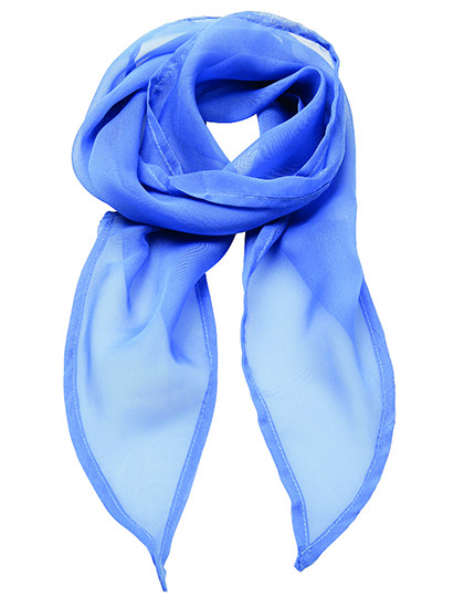 Premier Workwear Women´s Colours Collection Chiffon Scarf Midblue (ca. Pantone 2718)