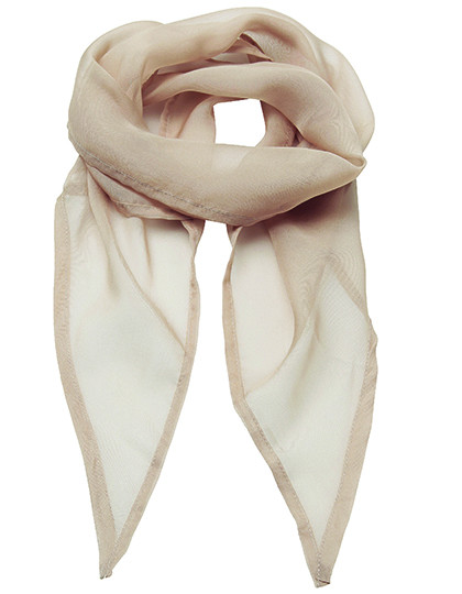 Premier Workwear Women´s Colours Collection Chiffon Scarf Natural (ca. Pantone 1205C)
