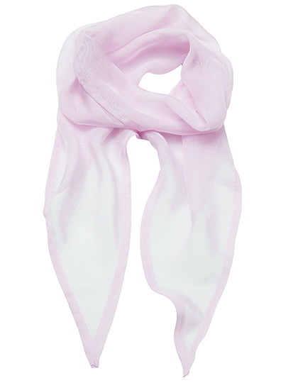 Premier Workwear Women´s Colours Collection Chiffon Scarf Pink (ca. Pantone 1895C)