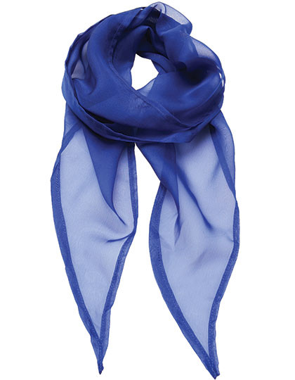 Premier Workwear Women´s Colours Collection Chiffon Scarf Royal (ca. Pantone 286C)