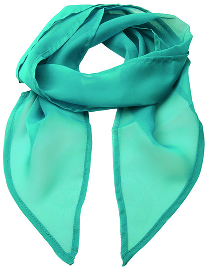 Premier Workwear Women´s Colours Collection Chiffon Scarf Teal (ca. Pantone 3155C)