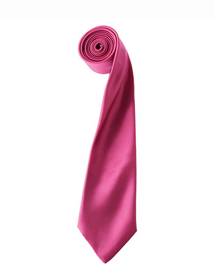 Premier Workwear Colours Collection Satin Tie Hot Pink (ca. Pantone 214C)