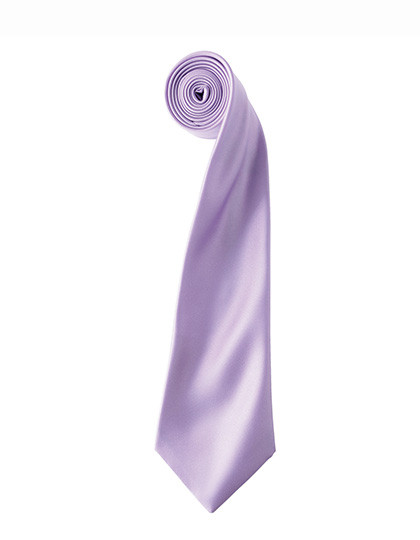 Premier Workwear Colours Collection Satin Tie Lilac (ca. Pantone 264C)