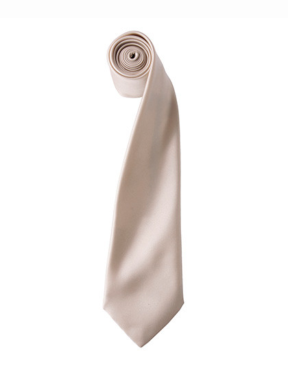 Premier Workwear Colours Collection Satin Tie Natural (ca. Pantone 1205C)
