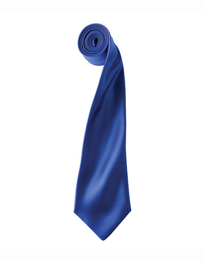Premier Workwear Colours Collection Satin Tie Royal (ca. Pantone 286C)
