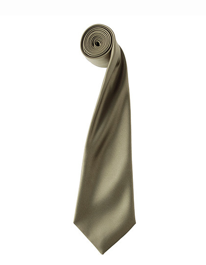 Premier Workwear Colours Collection Satin Tie Sage (ca. Pantone 5497C)