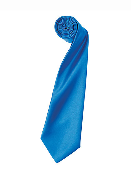 Premier Workwear Colours Collection Satin Tie Sapphire (ca. Pantone 300C)