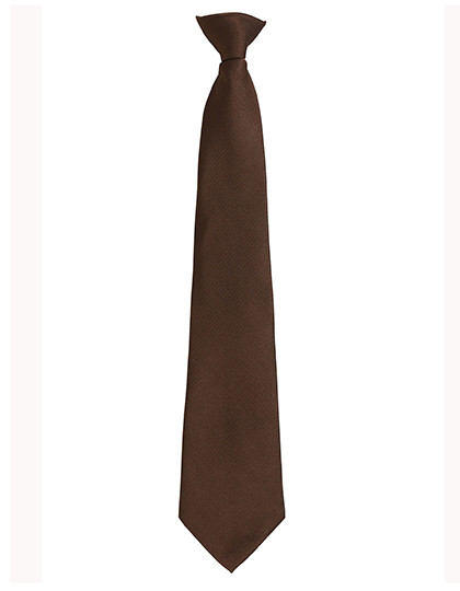 Premier Workwear Colours Orginals Fashion Clip Tie Brown (ca. Pantone 476C)