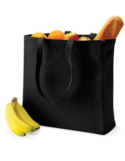 Quadra Canvas Classic Shopper Black