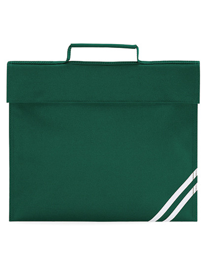 Quadra Classic Book Bag Bottle Green