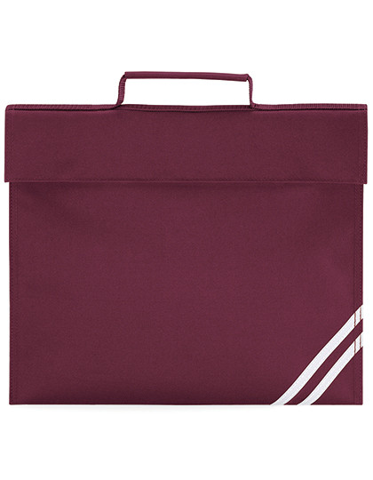 Quadra Classic Book Bag Burgundy