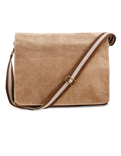 Quadra Vintage Canvas Despatch Bag Sahara