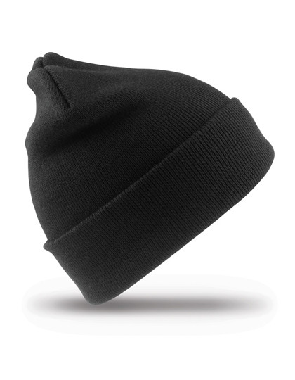 Result Winter Essentials Junior Woolly Ski Hat Black