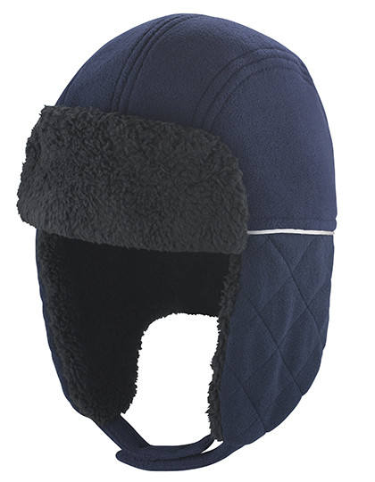 Result Winter Essentials Ocean Trapper Hat Navy
