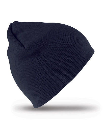 Result Winter Essentials Soft Feel Cuffless Beanie Navy