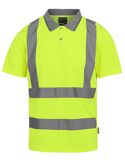 Regatta High Visibility Pro Contract Hi-Vis Polo Yellow