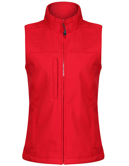 Regatta Professional Women´s Flux Softshell Bodywarmer Classic Red