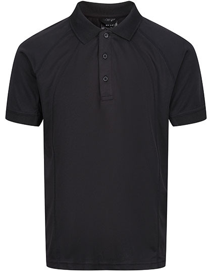 Regatta Professional Coolweave Wicking Polo Black