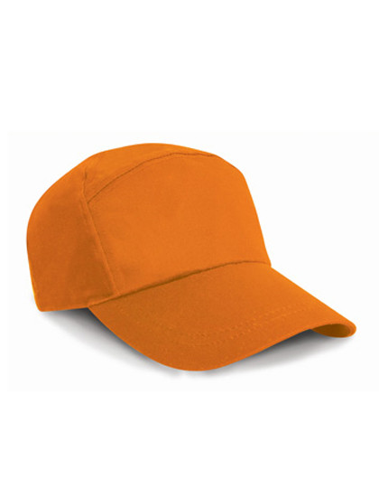 Result Headwear 7-Panel Advertising Cap Orange