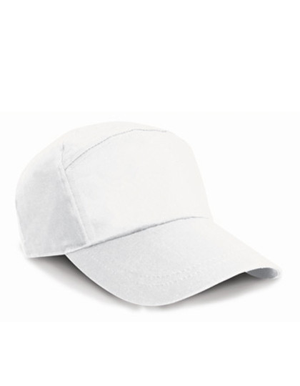 Result Headwear 7-Panel Advertising Cap White