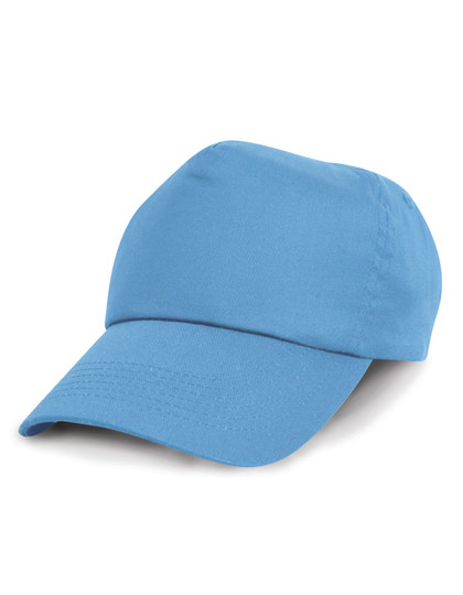 Result Headwear Junior Cotton Cap Sky