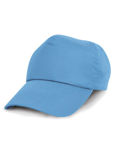 Result Headwear Cotton Cap Sky