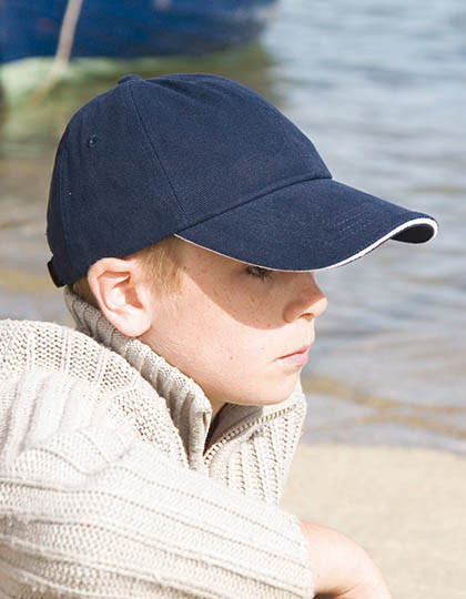Result Headwear Junior Heavy Brushed Cotton Cap