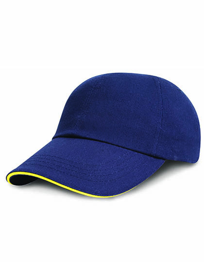 Result Headwear Heavy Brushed Cotton Cap Navy
