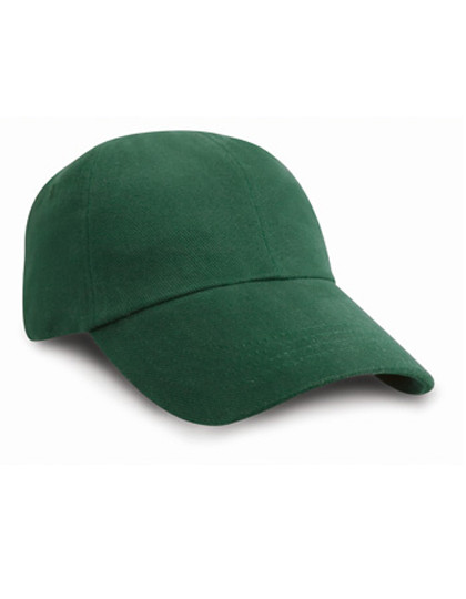 Result Headwear Low Profile Heavy Brushed Cotton Cap Forest