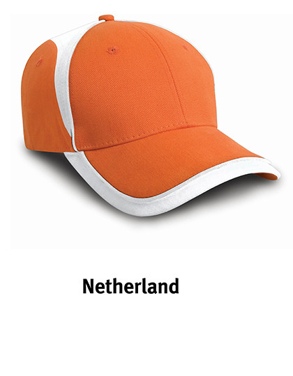 Result Headwear National Cap Netherland Orange