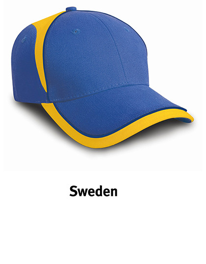 Result Headwear National Cap Sweden Royal