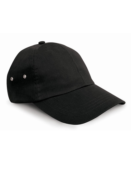 Result Headwear Plush Cap Black