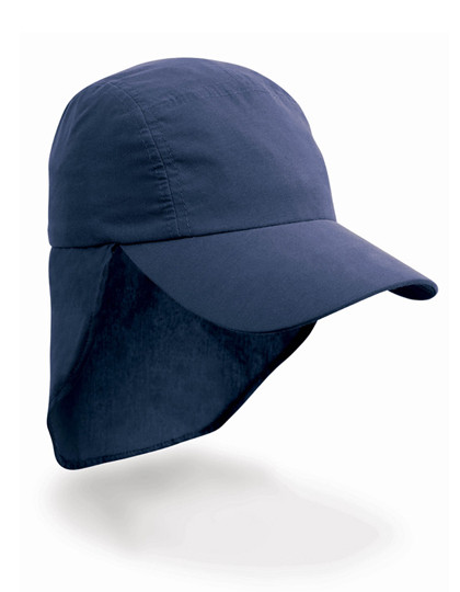 Result Headwear Junior Legionnaire Cap Navy