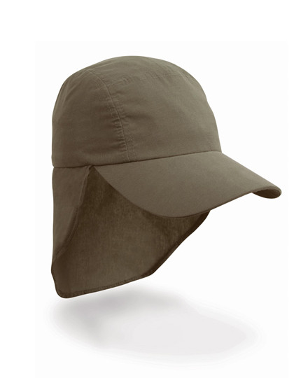 Result Headwear Legionnaires Cap Olive Mash