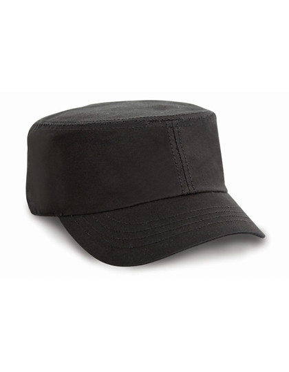 Result Headwear Urban Trooper Lightweight Cap Black