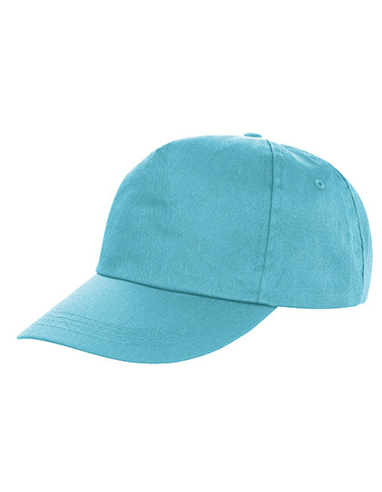Result Headwear Houston 5-Panel Cap Aqua