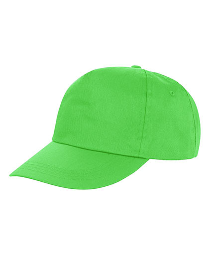 Result Headwear Houston 5-Panel Cap Lime