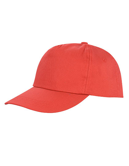 Result Headwear Houston 5-Panel Cap Red
