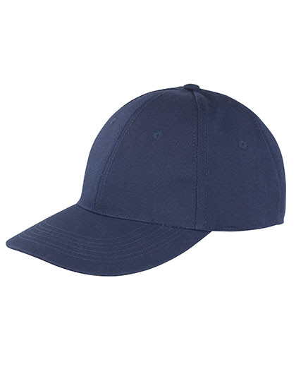 Result Headwear Memphis Brushed Cotton Low Profile Cap Navy