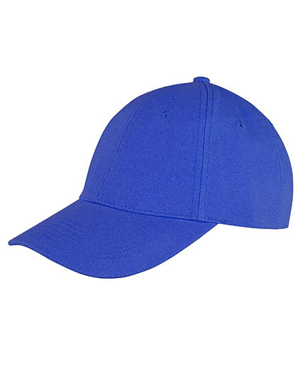 Result Headwear Memphis Brushed Cotton Low Profile Cap Royal