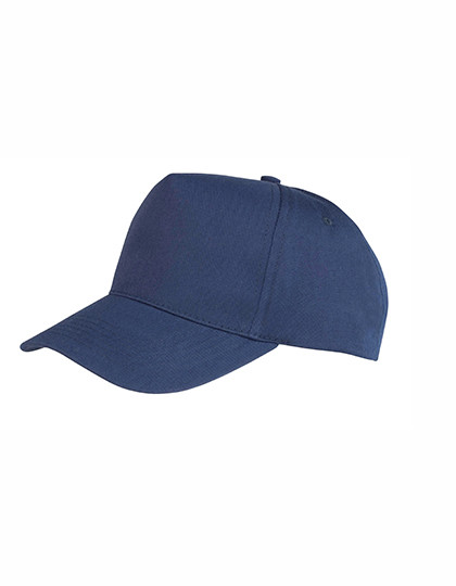 Result Headwear Junior Boston Printers Cap Navy