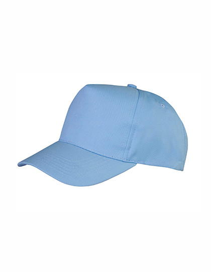 Result Headwear Junior Boston Printers Cap Sky