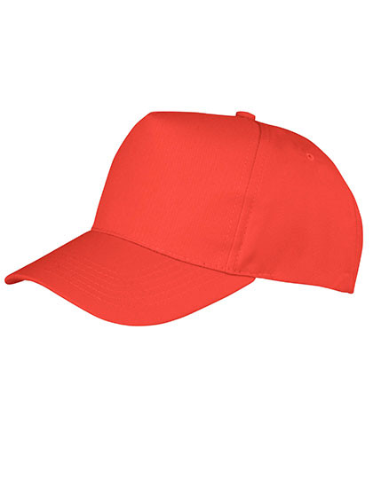 Result Headwear Boston Printers Cap Red