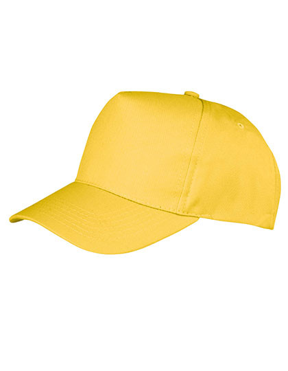 Result Headwear Boston Printers Cap Yellow